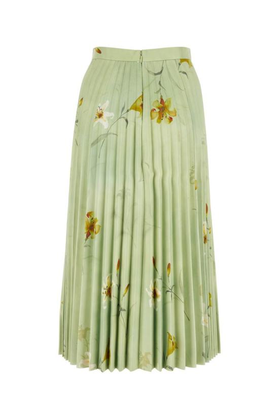  발렌시아가 롱 스커트 768950TPS18 3001 GREEN - BALENCIAGA