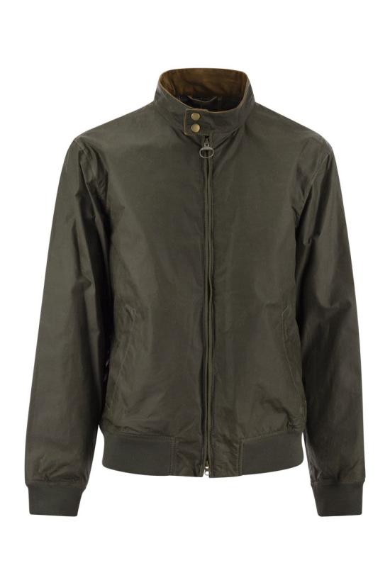  바버 로이스톤 라이트웨이트 왁스 자켓 MWX1350MWX OL51 OLIVE GREEN