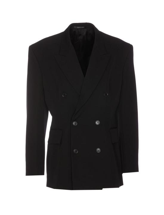  발렌시아가 수트 자켓 773357TNT39 1000 BLACK