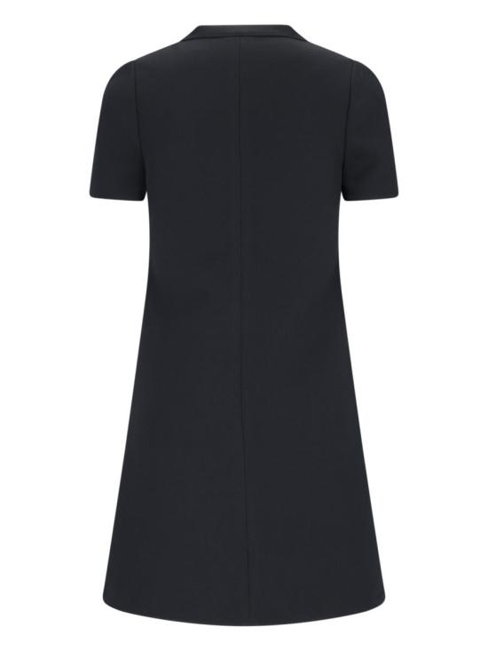  쿠레쥬 숏 원피스 124CRO370PL00079999 BLACK - COURREGES