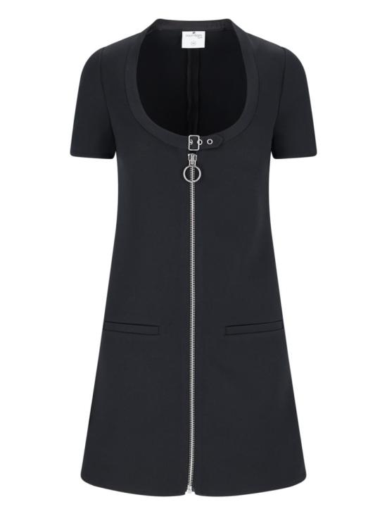  쿠레쥬 숏 원피스 124CRO370PL00079999 BLACK