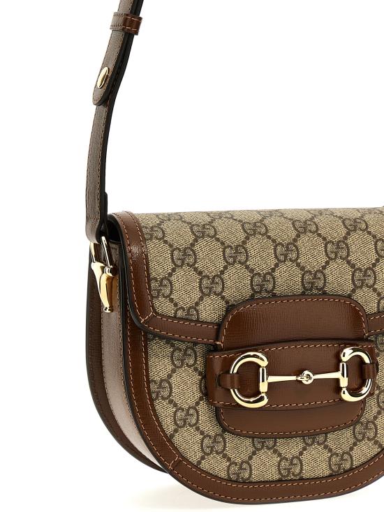  구찌 / 여성 홀스빗 라운드 미니 크로백 76019192TCG8563 Brown BPG - GUCCI
