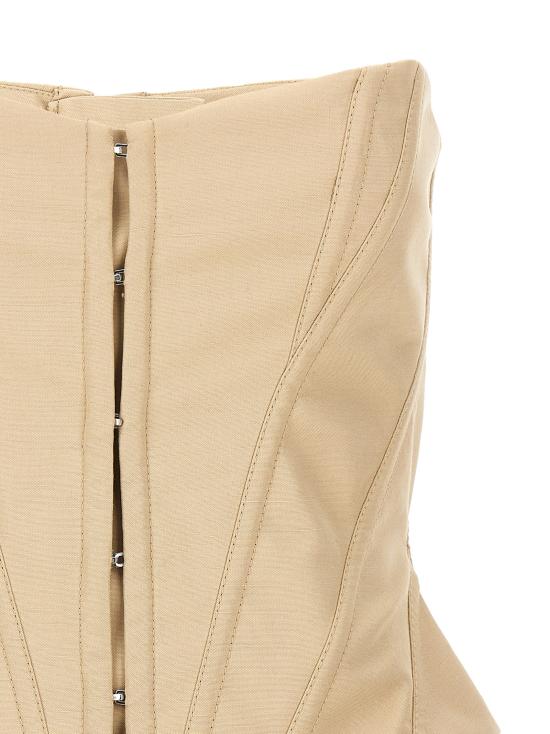  스텔라 맥카트니 민소매 티셔츠 6T01683DU7012600 Beige - STELLA MCCARTNEY