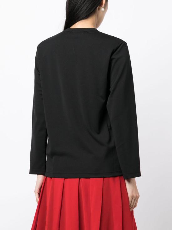  꼼데가르송 긴팔 티셔츠 RLT010 BLACK - COMME DES GARCONS