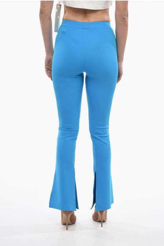  오프화이트 플레어 팬츠 OWCD023S23JER001 4900 Blue - OFF WHITE