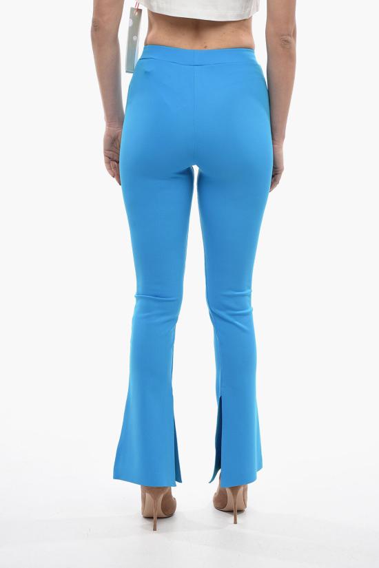  오프화이트 플레어 팬츠 OWCD023S23JER001 4900 Blue - OFF WHITE