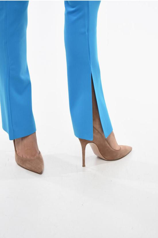  오프화이트 플레어 팬츠 OWCD023S23JER001 4900 Blue - OFF WHITE