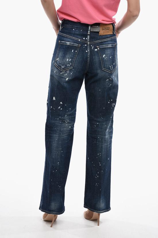  디스퀘어드2 데님 스트레이트 팬츠 스트레이트 팬츠 S75LB0701 S30342 470 Blue - DSQUARED2