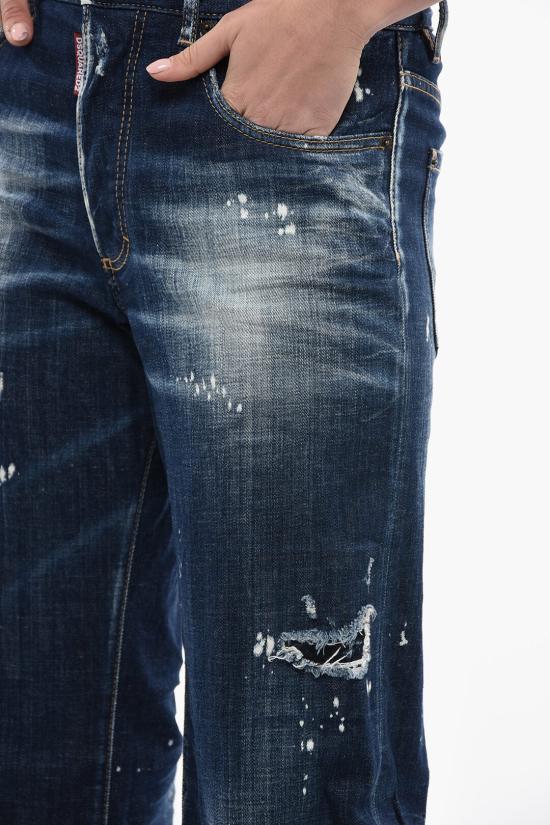  디스퀘어드2 데님 스트레이트 팬츠 스트레이트 팬츠 S75LB0701 S30342 470 Blue - DSQUARED2