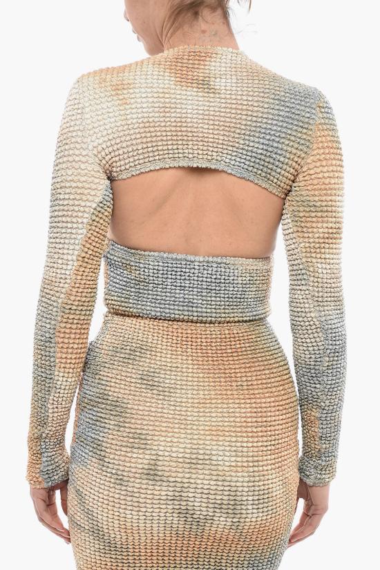 오프화이트 긴팔 티셔츠 OWAD216S23FAB0056200 Beige - OFF WHITE
