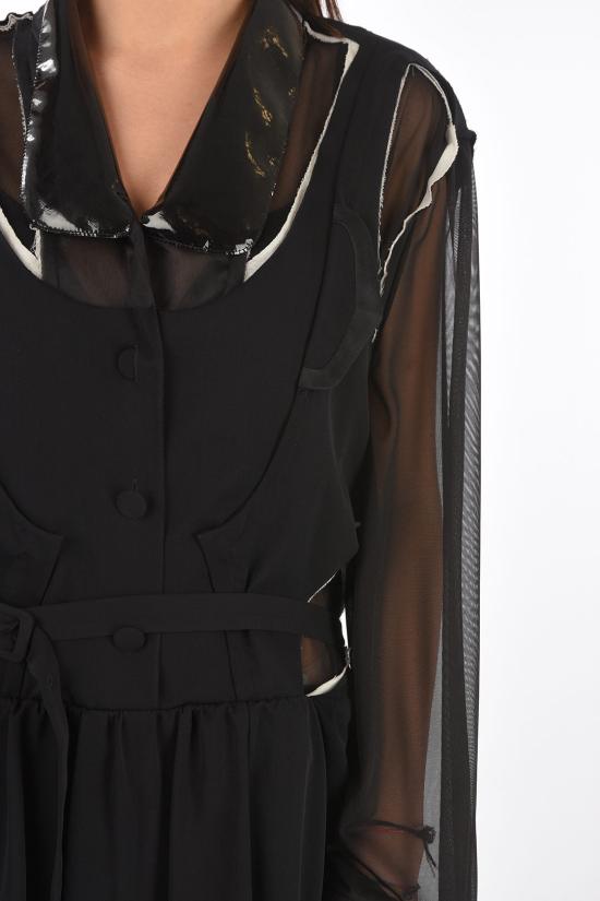  마르지엘라 롱 원피스 S29CT0860 S49919 900 Black - MAISON MARGIELA