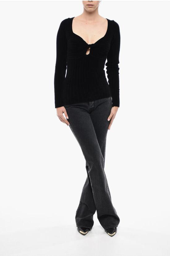  엠에스지엠 긴팔 티셔츠 3342MDM211227990 99 Black - MSGM