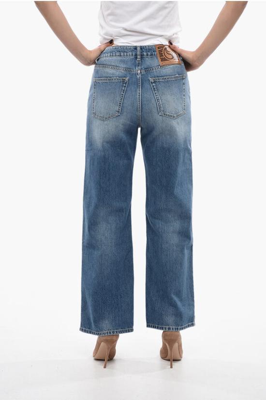  스텔라 맥카트니 데님 스트레이트 팬츠 스트레이트 팬츠 6D01293SPH27 4406 Blue - STELLA MCCARTNEY