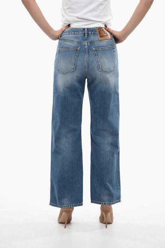  스텔라 맥카트니 데님 스트레이트 팬츠 스트레이트 팬츠 6D01293SPH27 4406 Blue - STELLA MCCARTNEY