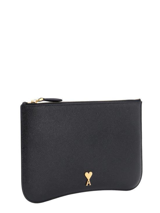 24FW 아미 클러치/파우치 USL025AL0036 0015 Black - AMI