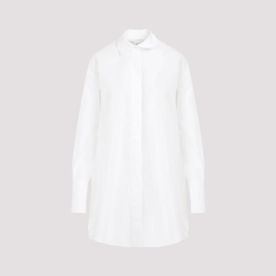  파투 숏 원피스 DR0860017 001W White - PATOU