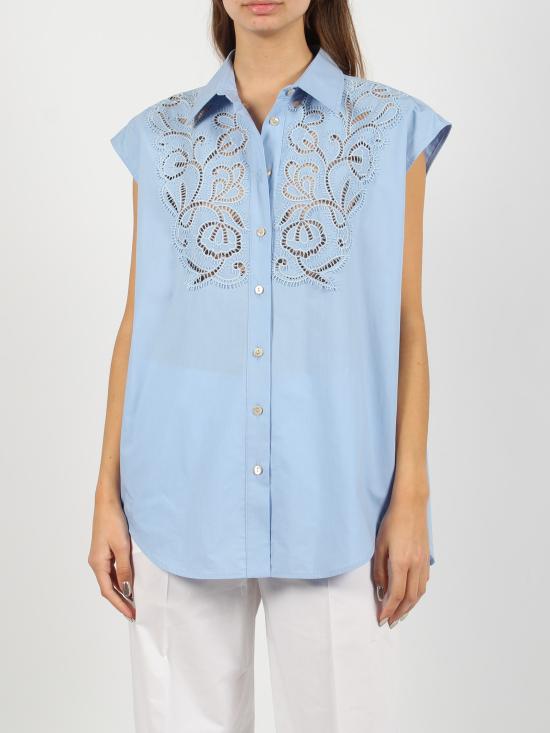  파로쉬 베스트 D381186 CANYOX24 078 AZZURRO POLVERE - PAROSH