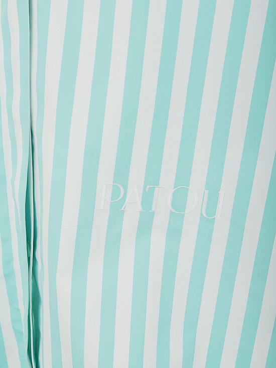  파투 셔츠 DR08601685060 5060 MIX GREEN LARGE STRIPES - PATOU