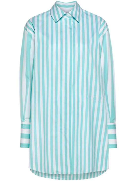  파투 셔츠 DR08601685060 5060 MIX GREEN LARGE STRIPES - PATOU