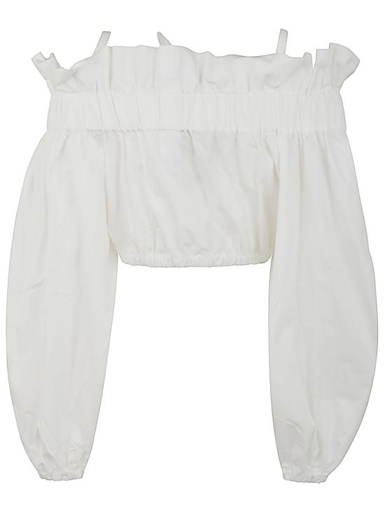  파투 블라우스 TO0430017001W 001W WHITE - PATOU