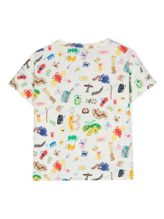  [키즈] 보보쇼즈 티셔츠 124AC010 OFF WHITE - BOBO CHOSES