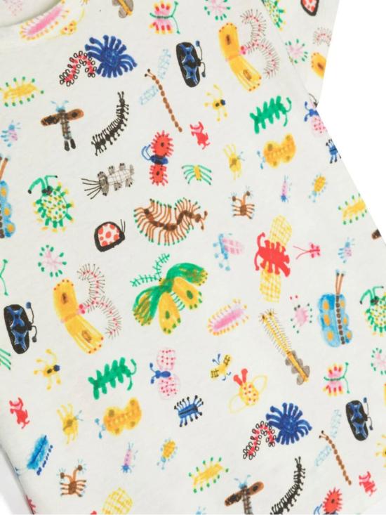  [키즈] 보보쇼즈 티셔츠 124AC010 OFF WHITE - BOBO CHOSES