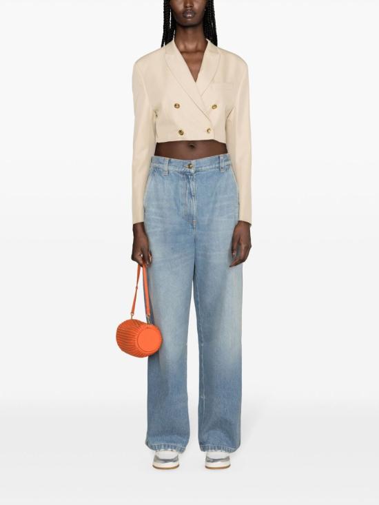  팜앤젤스 데님 스트레이트 팬츠 스트레이트 팬츠 PWYB027S24DEN002 4040 LIGHT BLUE LIGHT BLUE - PALM ANGELS