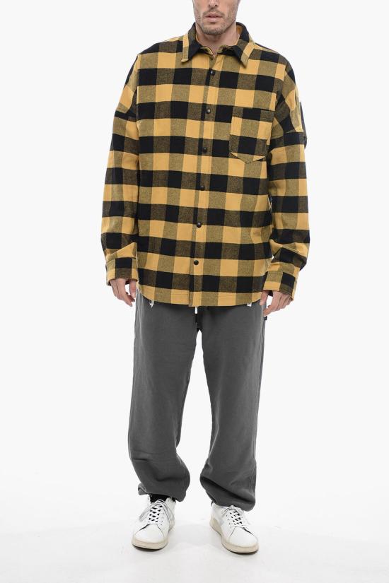  팜앤젤스 자켓 PMES002C99FAB0017601 Giallo Nero - PALM ANGELS