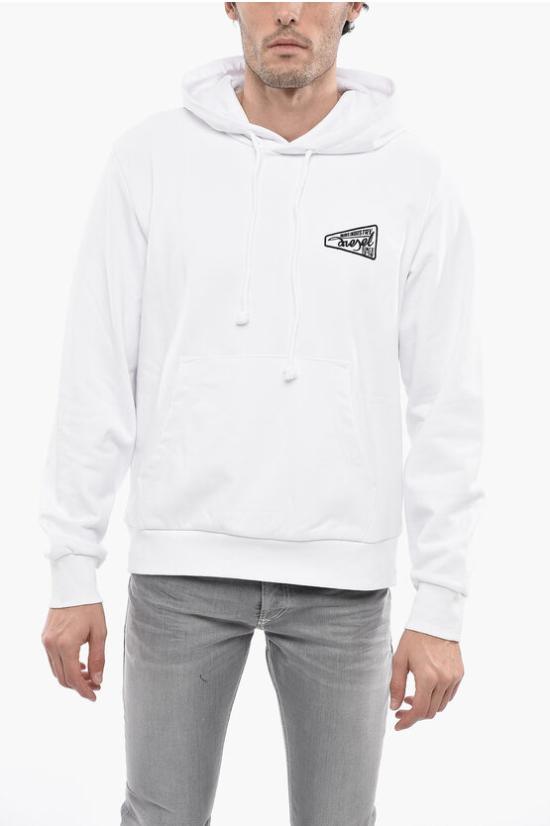  디젤 후드 티셔츠 A08693 0HAYT 100 White