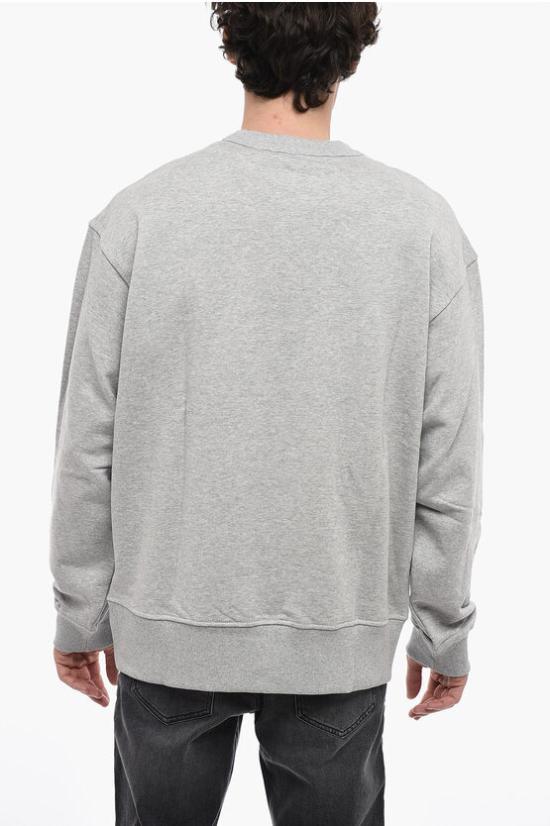  디젤 긴팔 티셔츠 A08669 0BAWT 9CB Gray - DIESEL