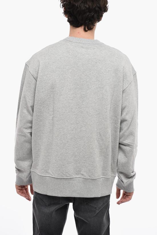  디젤 긴팔 티셔츠 A08669 0BAWT 9CB Gray - DIESEL
