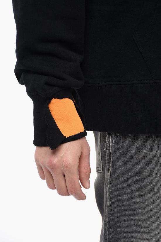  디젤 후드 티셔츠 A08565 0DFAF 900A Black - DIESEL