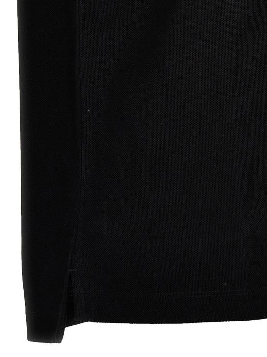  버버리 코튼 로고 폴로 셔츠  8084010BLACK BLACK - BURBERRY