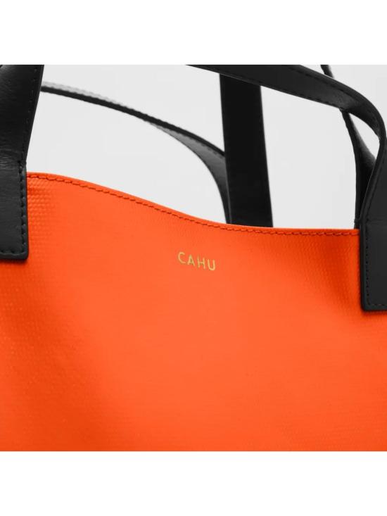  카후 토트백 PZMOR N ORANGE BLACK - CAHU