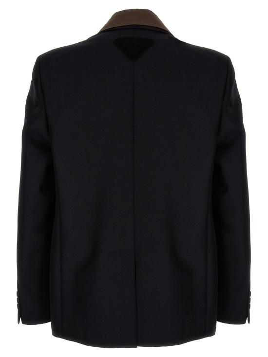  프라다 수트 자켓 UGM2341WC1F0008 Blue - PRADA