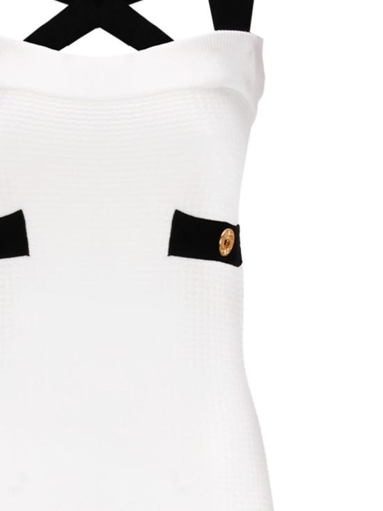  파투 숏 원피스 KN1718070001W WHITE - PATOU