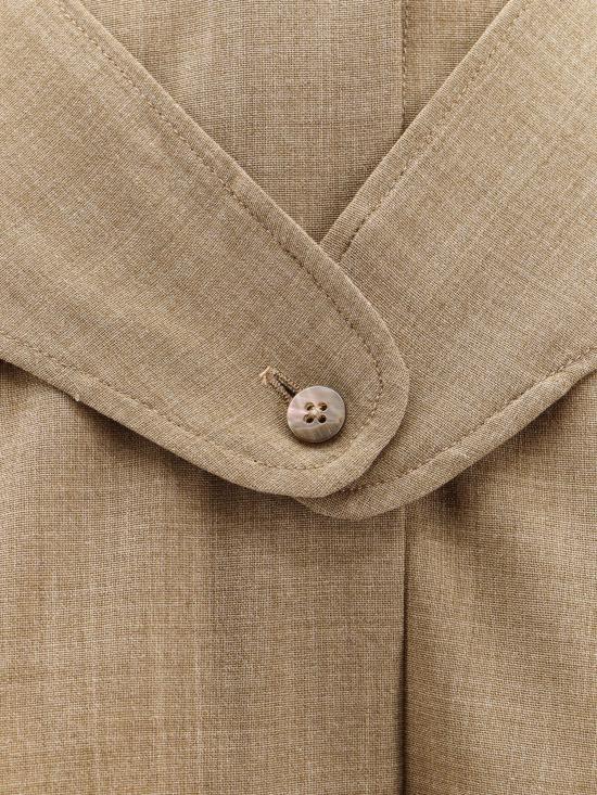  르917 블라우스 LS2411SH001EBR BROWN Beige - LE 17 SEPTEMBRE