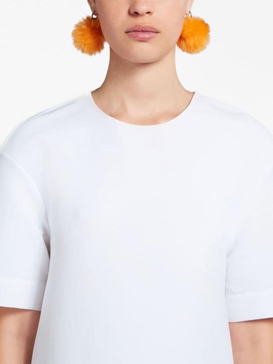  마르니 숏 원피스 ABMA1171A0TCX28 00W01 LILY WHITE - MARNI