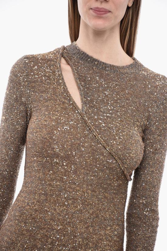  스텔라 맥카트니 숏 원피스 6K01293S23421265 Gold - STELLA MCCARTNEY