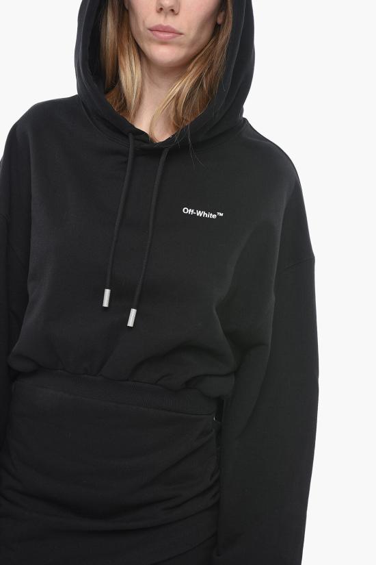 오프화이트 숏 원피스 OWDB423C99JER002 1001 Black - OFF WHITE