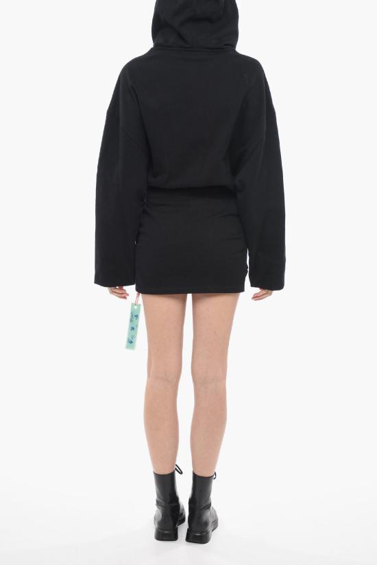  오프화이트 숏 원피스 OWDB423C99JER002 1001 Black - OFF WHITE