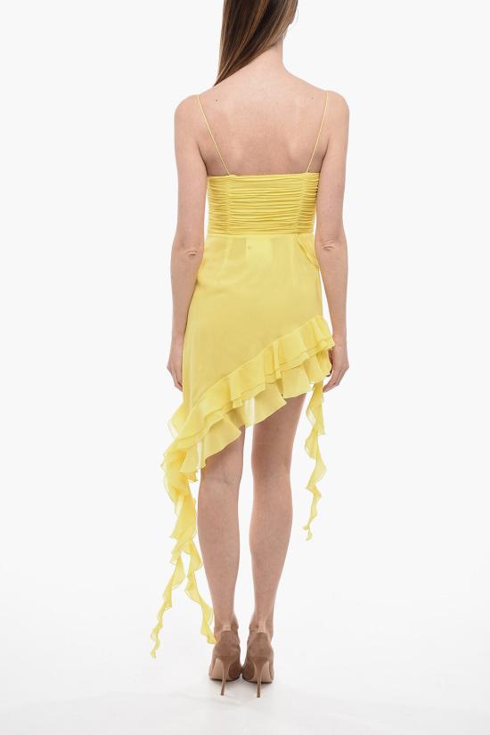  알레산드라리치 숏 원피스 FAB3145F28906869 Yellow - ALESSANDRA RICH