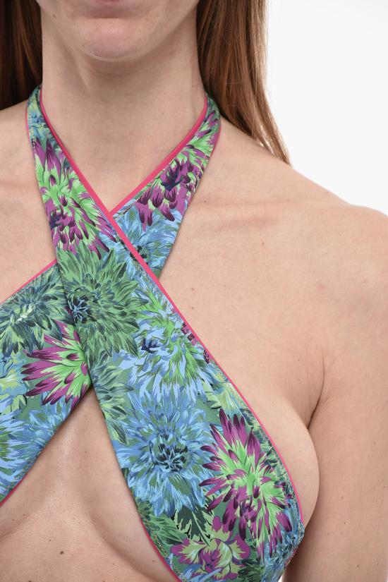  레이나올가 비키니 수영복 SHOWHORSE PRINTGREEN FLOWERS Pink - REINA OLGA