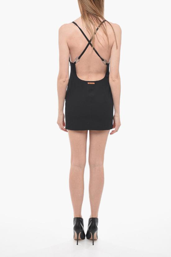  헤론 프레스톤 숏 원피스 HWDB073S23FAB001 1000 Black - HERON PRESTON