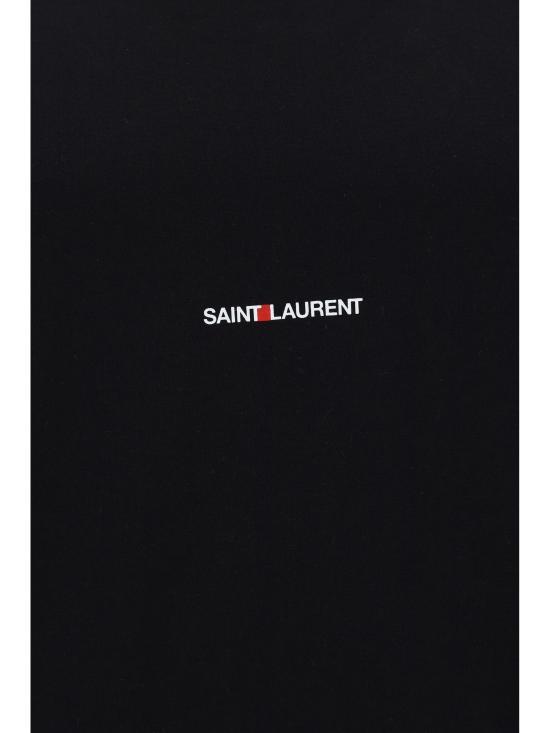 25SS 생로랑 반팔 티셔츠 464572YB2DQ 1000 BLACK - SAINT LAURENT