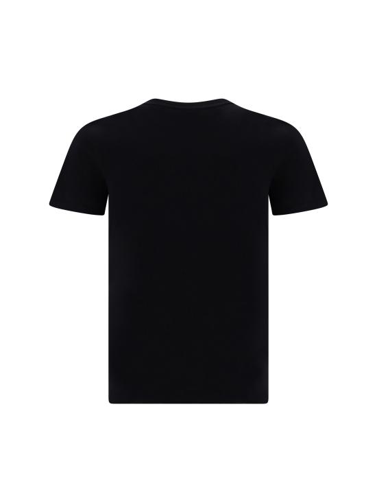 25SS 생로랑 반팔 티셔츠 464572YB2DQ 1000 BLACK - SAINT LAURENT