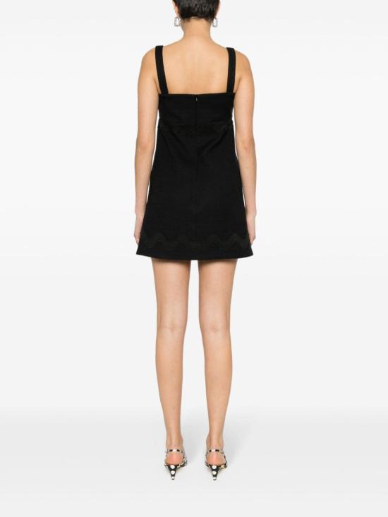  파투 숏 원피스 DR1370177 999B BLACK - PATOU