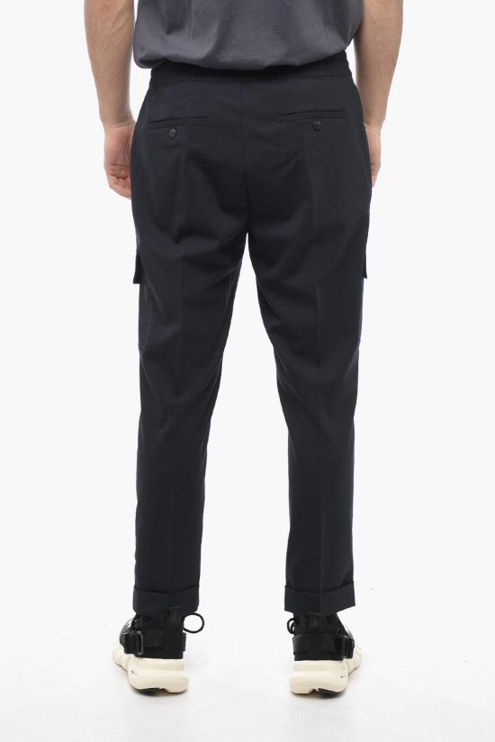  닐바렛 수트 팬츠 PBPA074 U008 415 Blue - NEIL BARRETT