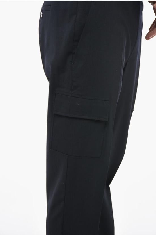  닐바렛 수트 팬츠 PBPA074 U008 415 Blue - NEIL BARRETT