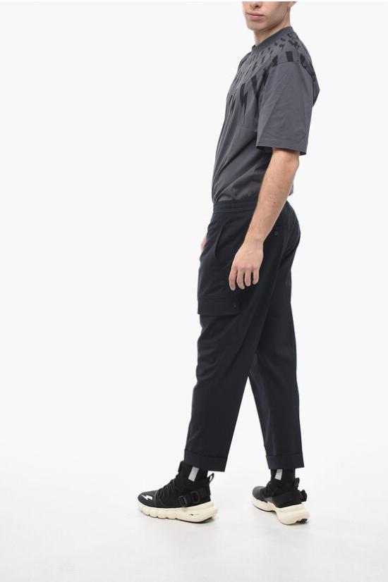  닐바렛 카고 팬츠 PBPA074H U008 415 Blue - NEIL BARRETT